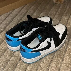 Blue & black dunk lows